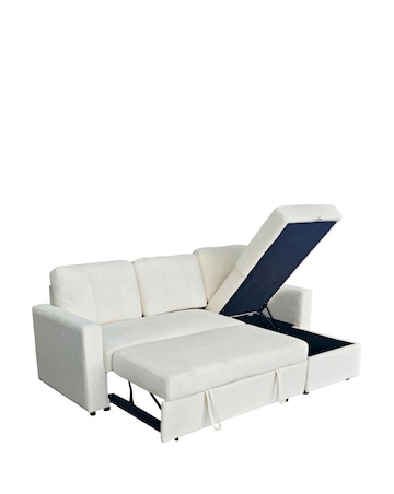Aspire Nexis Right Corner Chaise Storage Sofa Bed