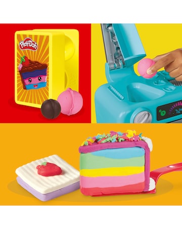 Play-Doh Super Slice Cake Play Kitchen Set