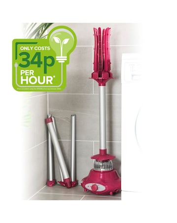 Kleeneze KL066695UKF 10kg Round Heated Airer