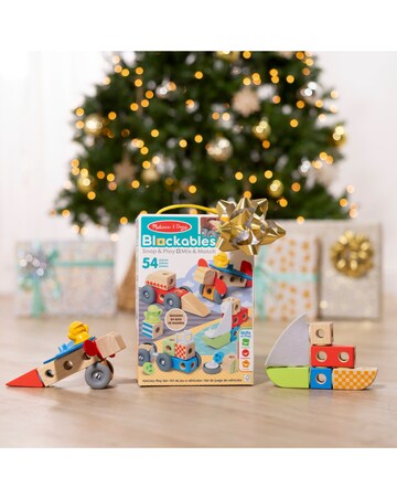 Melissa & Doug Blockables Vechiles Play Set