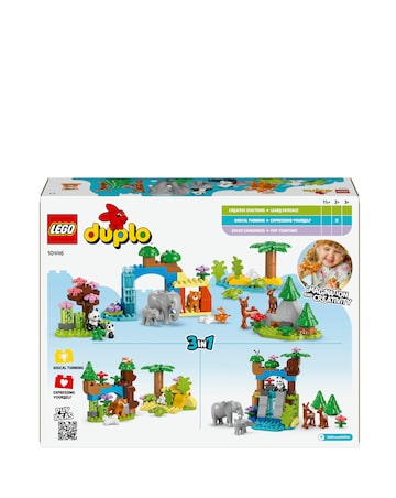 LEGO DUPLO 3in1 Wild Animal Families Learning Toy Set 10446