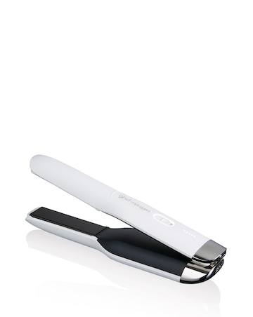 GHD Unplugged Cordless Hair Straightener in White