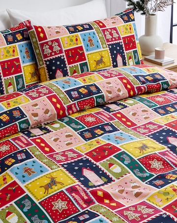 Festive Patchwork Duvet Cover Set