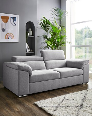 Ripley 3 Seater Sofa with Adjustable Headrest