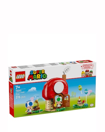 LEGO Super Mario Party at Toad's House Toy for Boys, Girls and Any Fans 72041