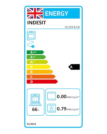 Indesit Turn&Go IO 253 B UK Built-In Electric Single Oven Black Install