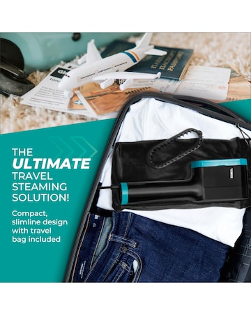 Tower 1400W Digital Garment Steamer- Teal