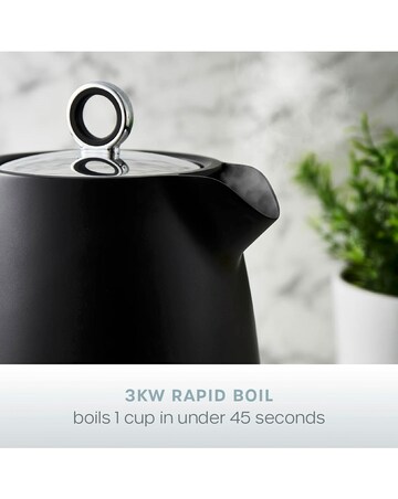 Swan Serenity Black 1.7L Kettle