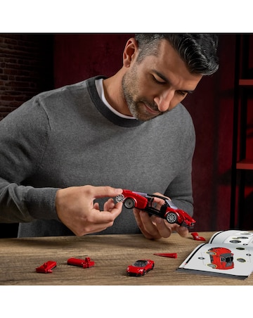 Mattel Brick Shop Hot Wheels Maserati Mc20 Building Toy Kit