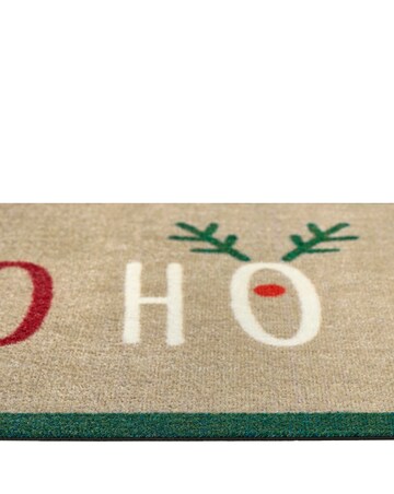 My Mat Nylon Indoor Pattern Ho Ho Ho Christmas Doormat