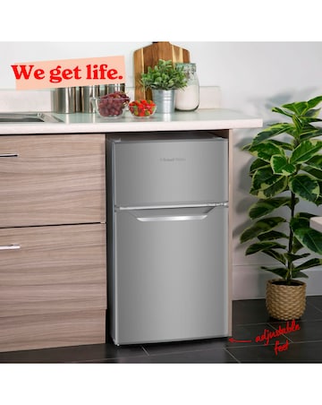 Russell Hobbs RH85UCFF482E1SS Under Counter Fridge Freezer - Stainless Steel