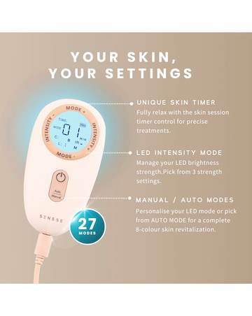 Sensse Elite LED Face Mask - 8 Light