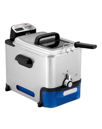 Tefal FR804040 3.5 Litre Stainless Steel Oleoclean Pro Deep Fryer