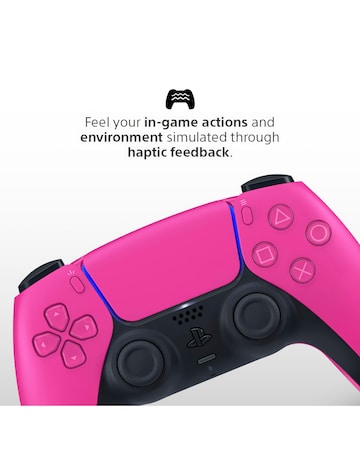 PS5 DualSense Controller - Nova Pink