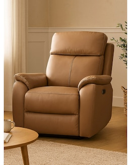 Aspire Kingsmere Leather Power Recliner Armchair