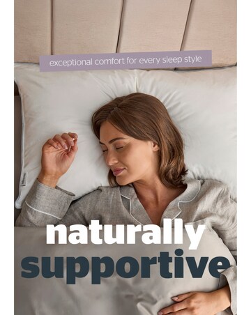 Silentnight Naturals Collection Goose Feather Pillow