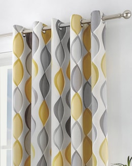 Fusion Lennox Eyelet Curtains