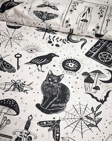 Catherine Lansfield Enchanted Witchcraft Duvet Set