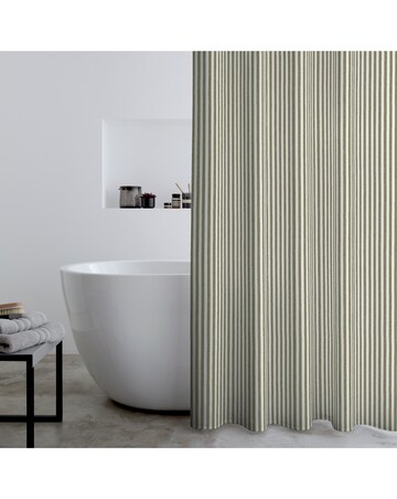Catherine Lansfield Timeless Stripe Shower Curtain