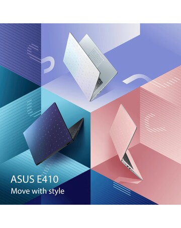 ASUS E410 14in FHD Intel Celeron 4GB 128GB Laptop - Pink