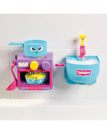 Tomy Toomies Bubble and Bake Bathtime Kitchen Bath Toy