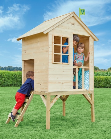 TP Sunnyside Wooden Tower Playhouse