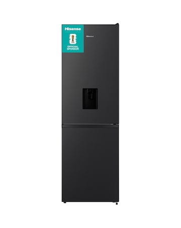 Hisense RB390N4WBE Fridge Freezer Black