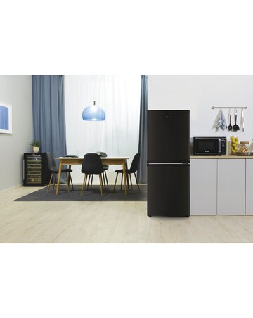 Candy CCH1S513EBK-1 55 x 135cm Fridge Freezer - Black