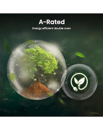 Hisense HDCEC5C10B 50cm Electric Double Cooker - Black