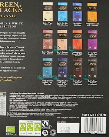 Green & Black's Organic Tasting Collection & Red Wine Hamper