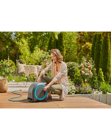 Gardena Wall-Mounted Dual Hose Box 25m