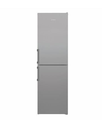 Indesit IKNH 1261 S4UK 50/50 No Frost Fridge Freezer - Silver