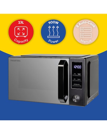 Russell Hobbs RHM2372DS 23L Digital Microwave - Dark Steel