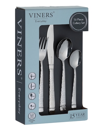 Viners Glisten 16 Piece Cutlery Set