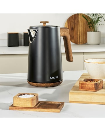 Salter Toronto Rapid Boil Black Kettle