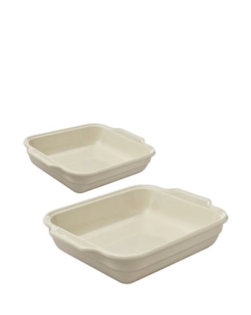 Pyrex Creations Beige Ceramic Ovenware Set