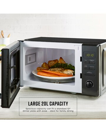 Swan SM4421BLK 20L Black Digital Microwave