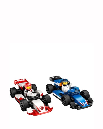 LEGO City F1 Williams Racing & Haas F1 Race Cars Set 60464