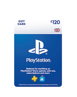 PlayStation Store Gift Card - &pound;120 (Digital Download)