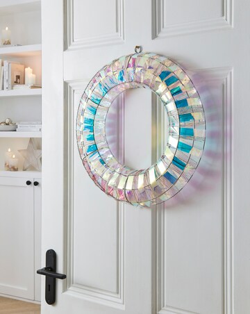 Light Up 45cm Wreath - Indoor Outdoor Use