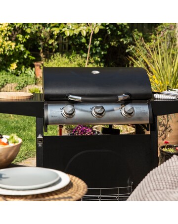 George Foreman 3 Burner Gas BBQ