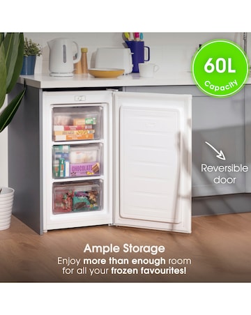 Abode A85UCFZ482E1W 50cm Undercounter Freezer - White