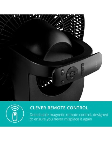 Duux Whisper Smart Matt Black Finish Portable Fan