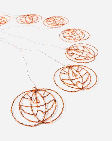 Halloween Pumpkin Curtain Lights