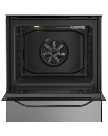 Hotpoint H6V5KMX/UK 60cm Electric Single Cooker with Multiflow - Stainless Steel