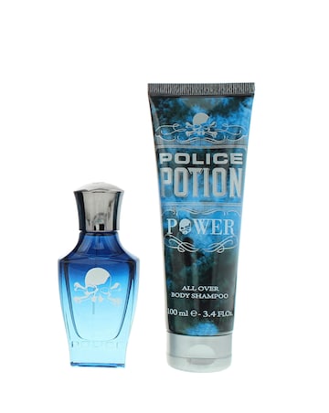 Police Potion Power 2 Piece Gift Set: Eau de Parfum 30ml - Shower Gel 100ml