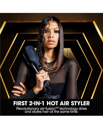 GHD Duet 2 in 1 Hot Air Styler in Black