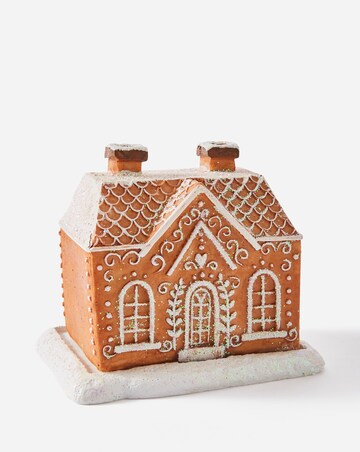 Gingerbread House Incense Cone Burner