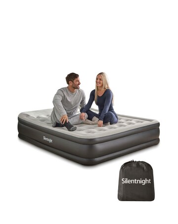 Silentnight Ultimate Deep Sleep High-Rise Airbed with Electric Pump - King