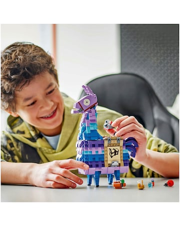 LEGO Fortnite Supply Llama Video Game Toy and Play and Display Figure 77071